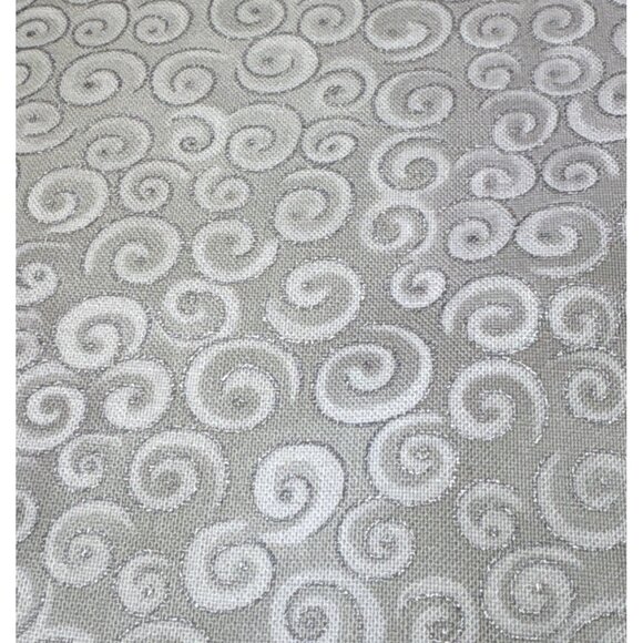 Cotton Fabric Swirl Pattern 1/2 yard x 44" Sewing Craft Material - Picture 1 of 13